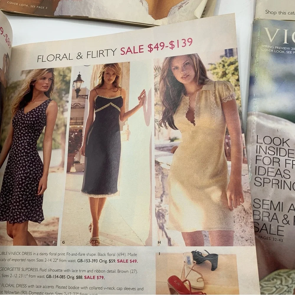 Vintage Victoria’s Secret Catalog Lot (2001–2003) – Early 2000s Fashion - Picture 10 of 16
